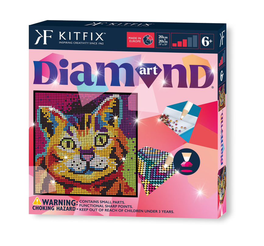 KITFIX Käsitöökomplekt Teemantkunst Kassipoeg