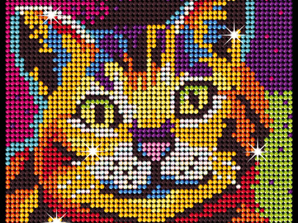 KITFIX Käsitöökomplekt Teemantkunst Kassipoeg