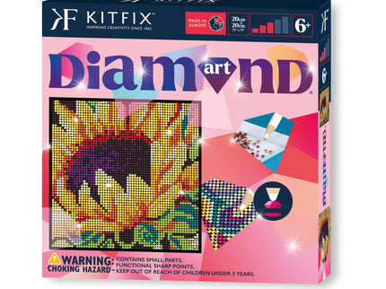 KITFIX Käsitöökomplekt Teemantkunst Päevalill