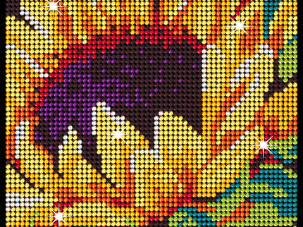 KITFIX Käsitöökomplekt Teemantkunst Päevalill