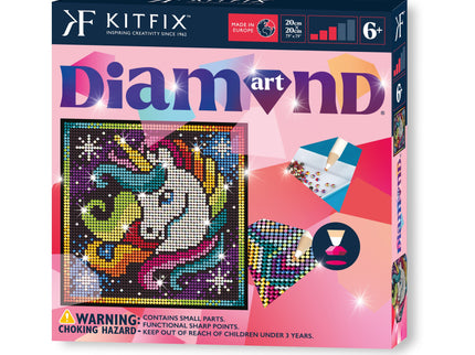 KITFIX Käsitöökomplekt Teemantkunst Ükssarvik