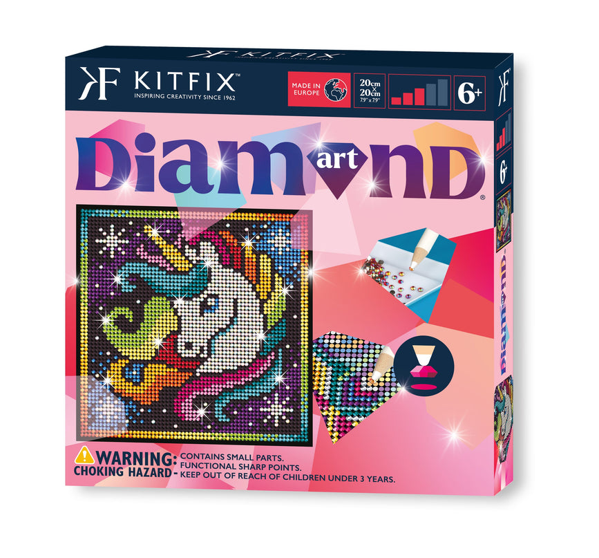 KITFIX Käsitöökomplekt Teemantkunst Ükssarvik