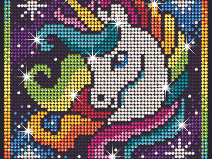 KITFIX Käsitöökomplekt Teemantkunst Ükssarvik