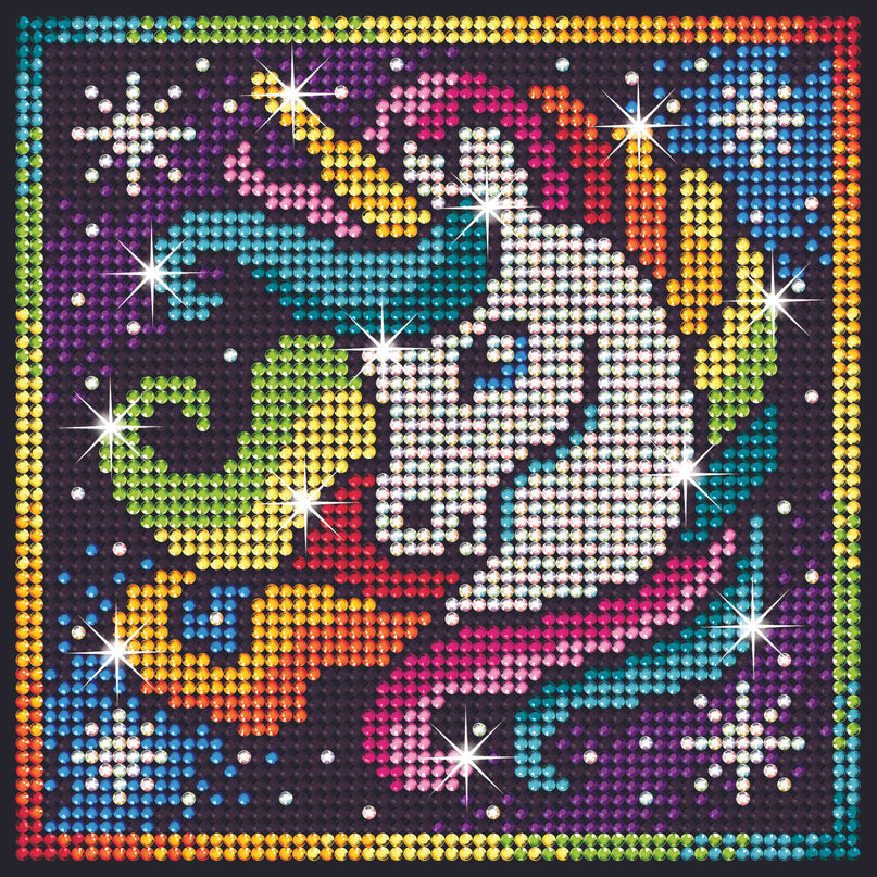 KITFIX Käsitöökomplekt Teemantkunst Ükssarvik