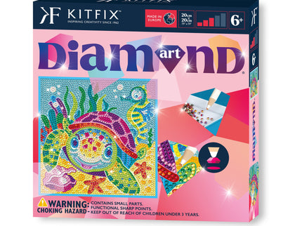 KITFIX Käsitöökomplekt Teemantkunst Kilpkonn