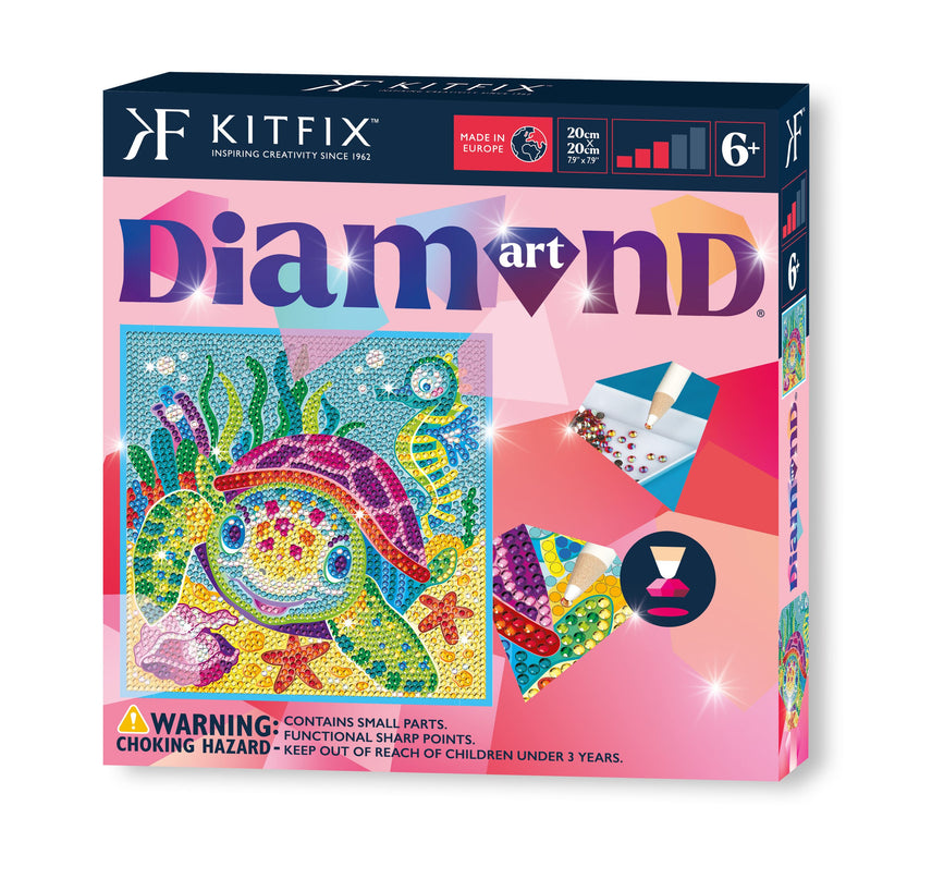 KITFIX Käsitöökomplekt Teemantkunst Kilpkonn