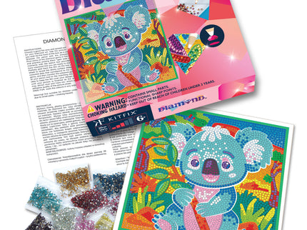 KITFIX Käsitöökomplekt Teemantkunst Koala