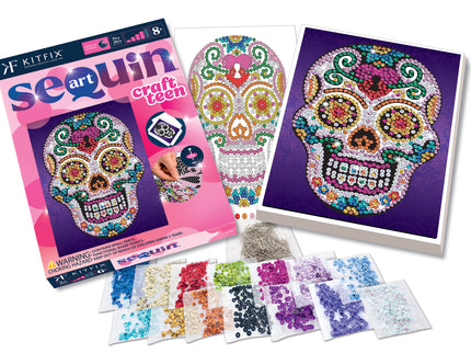 KITFIX Käsitöökomplekt Värviline pealuu