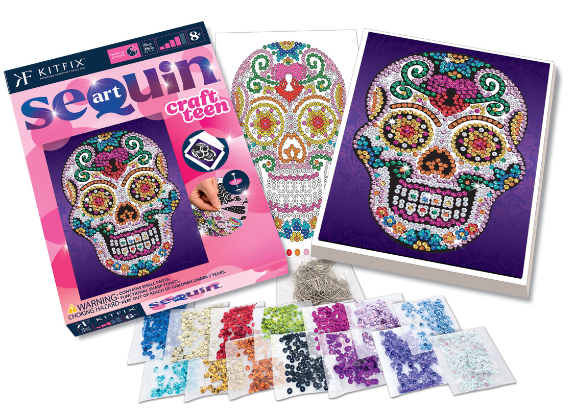 KITFIX Käsitöökomplekt Värviline pealuu