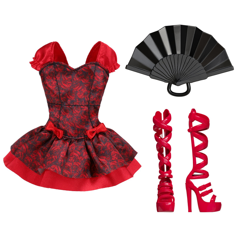 DRESS TO IMPRESS Komplekt riiete ja aksessuaaridega
