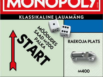 MONOPOLY Lauamäng klassikaline (eestikeelne)