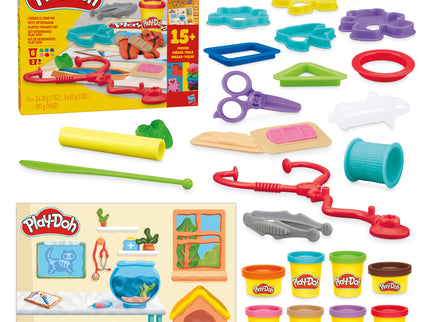 PLAY-DOH mängukomplekt Töötuba või Veterinaar