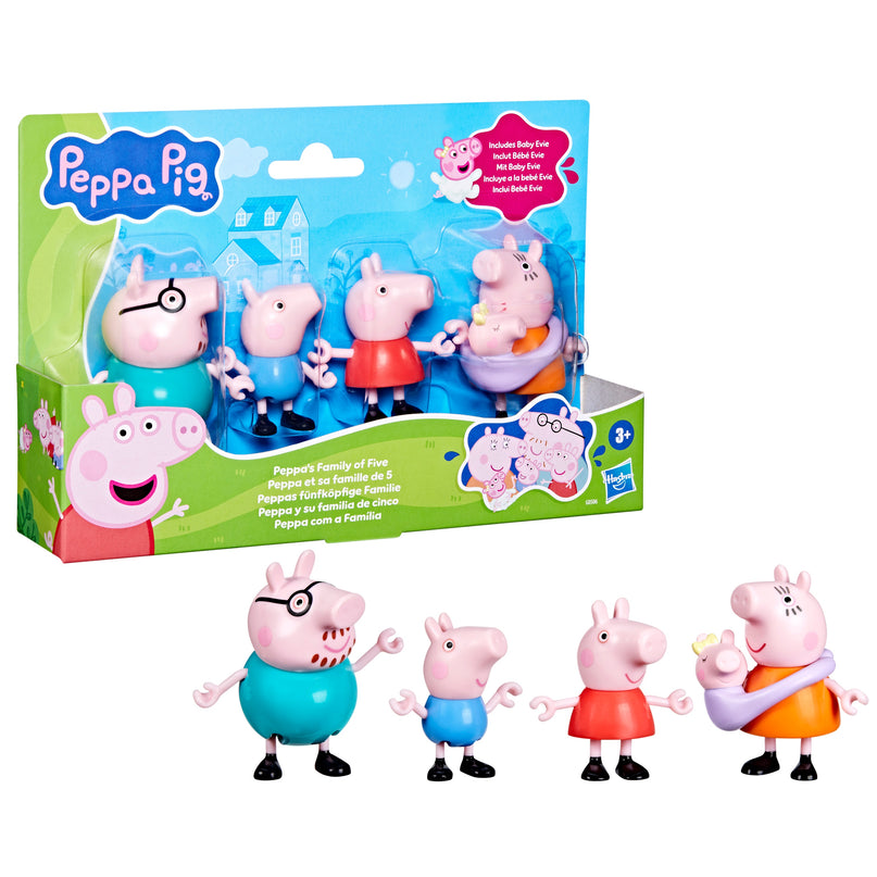 PEPPA PIG mängukomplekt Peppa perekond