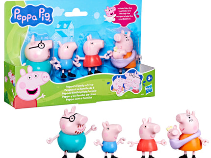PEPPA PIG mängukomplekt Peppa perekond