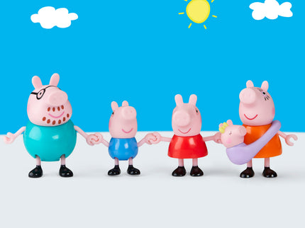 PEPPA PIG mängukomplekt Peppa perekond