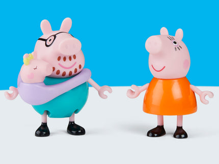 PEPPA PIG mängukomplekt Peppa perekond