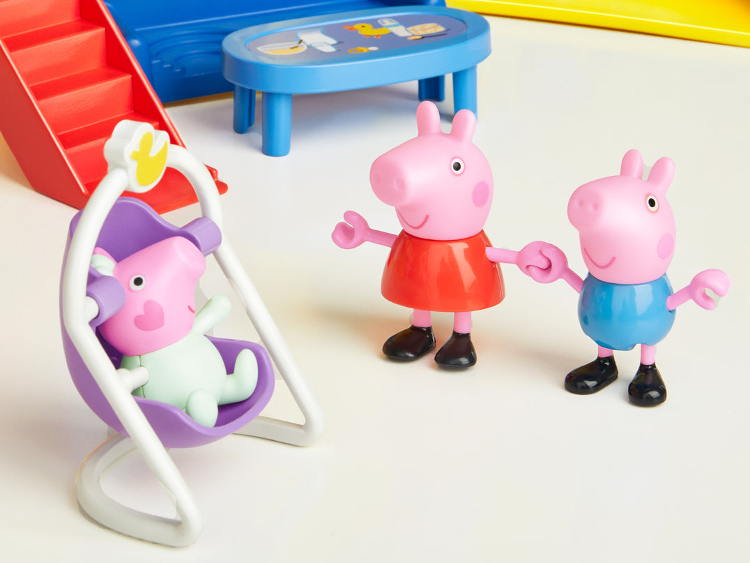 PEPPA PIG mängukomplekt põrsas Peppa suur peremaja