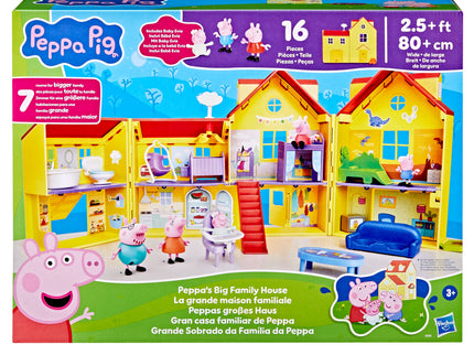 PEPPA PIG mängukomplekt põrsas Peppa suur peremaja