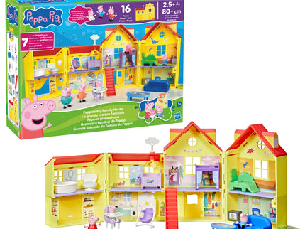 PEPPA PIG mängukomplekt põrsas Peppa suur peremaja