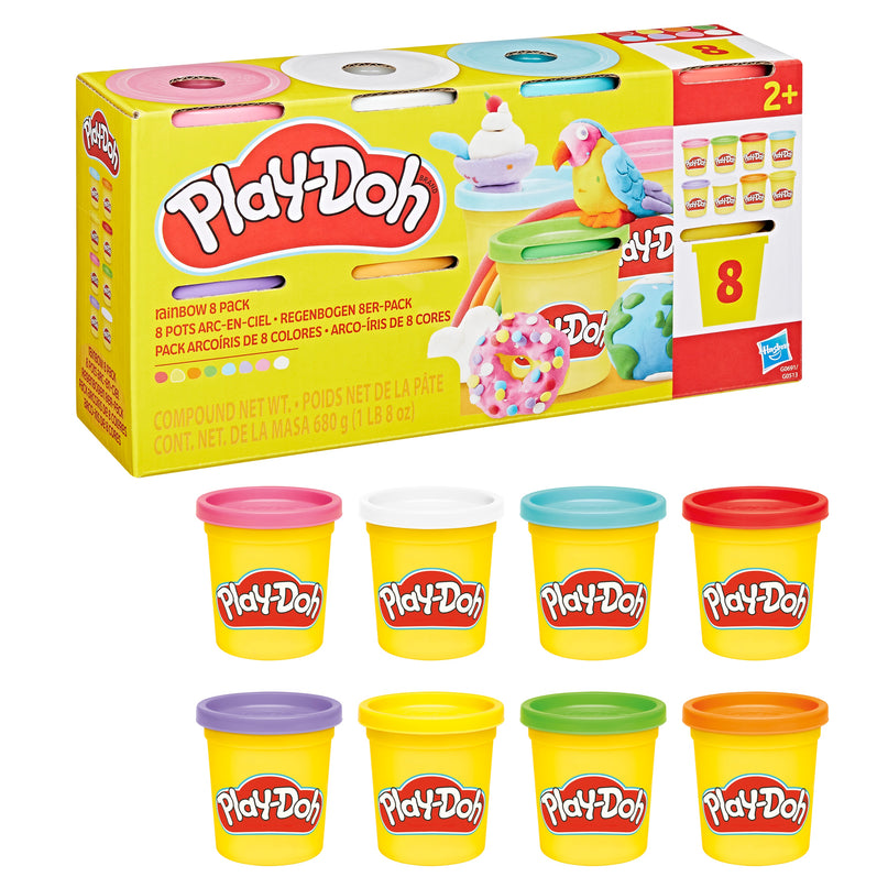 PLAY-DOH voolimismass 8 purki