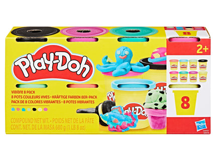 PLAY-DOH voolimismass 8 purki