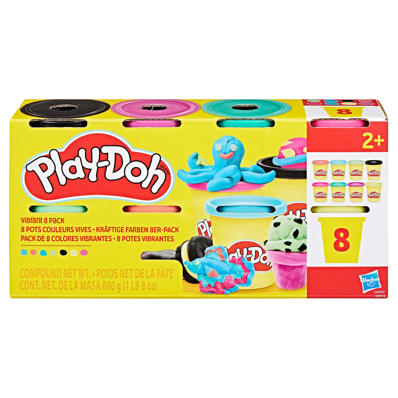 PLAY-DOH voolimismass 8 purki