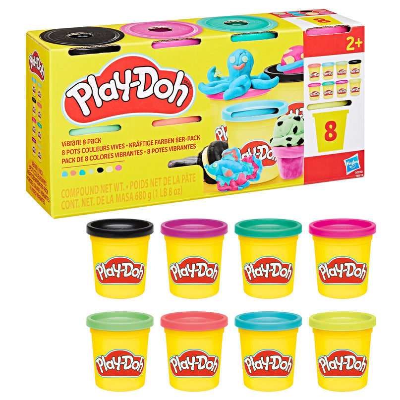 PLAY-DOH voolimismass 8 purki