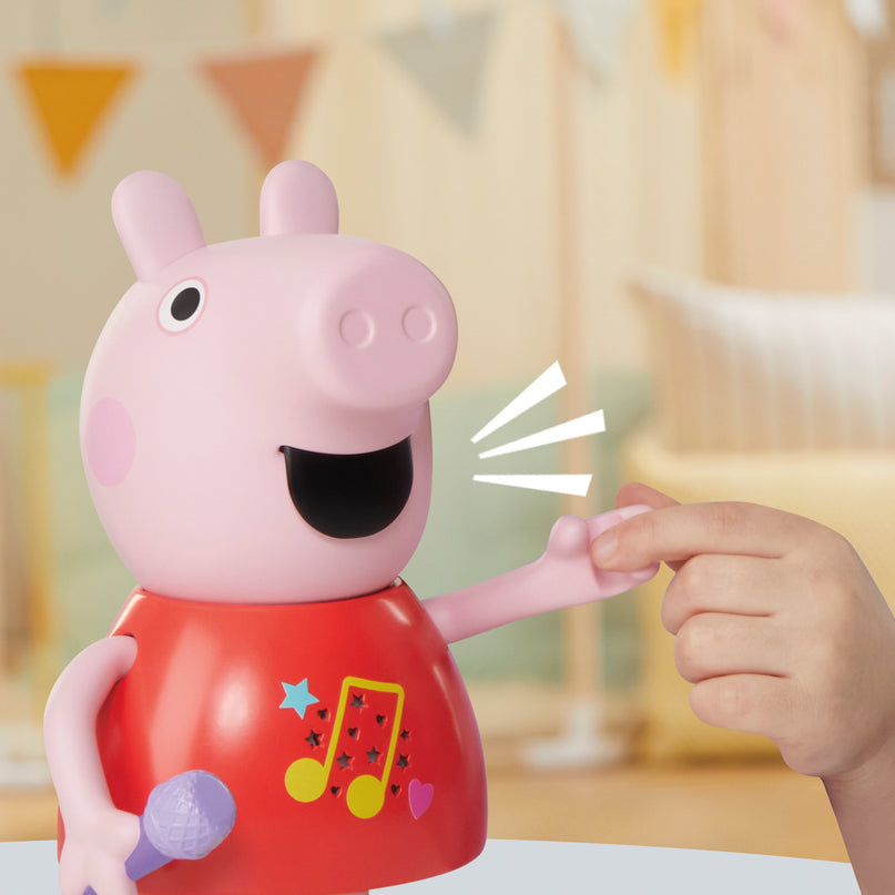 PEPPA PIG intreaktiivne mänguasi rääkiv ja laulev Peppa (inglise keeles)
