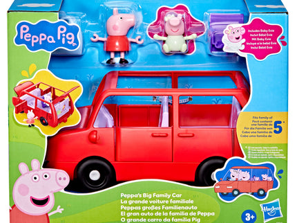 PEPPA PIG mängukomplekt Peppa suur pereauto