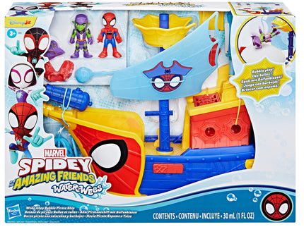 SPIDER-MAN mängukomplekt Webs Ahoy Bubble Ship