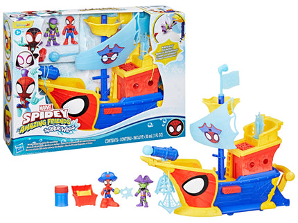 SPIDER-MAN mängukomplekt Webs Ahoy Bubble Ship