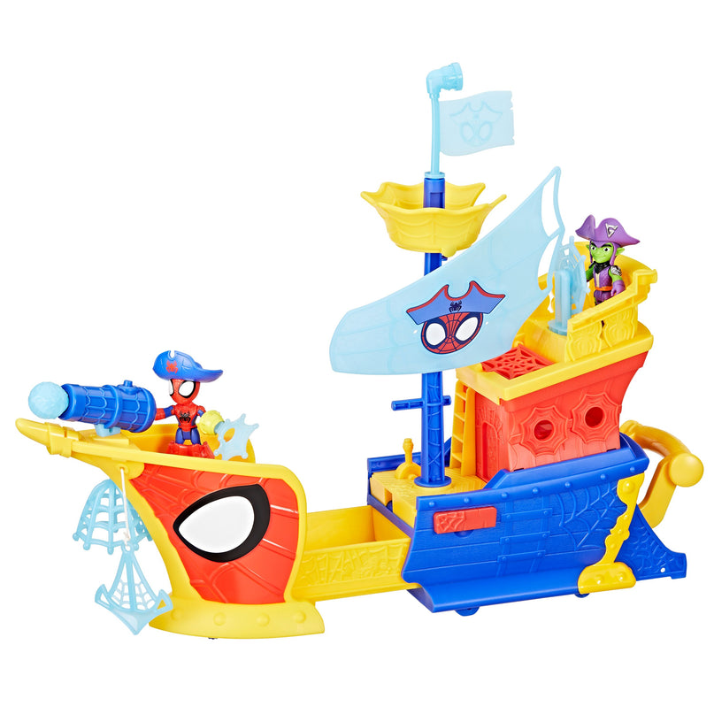 SPIDER-MAN mängukomplekt Webs Ahoy Bubble Ship