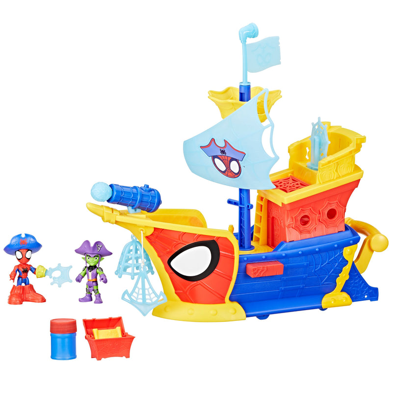 SPIDER-MAN mängukomplekt Webs Ahoy Bubble Ship