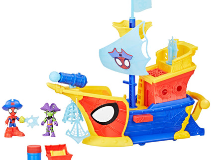 SPIDER-MAN mängukomplekt Webs Ahoy Bubble Ship