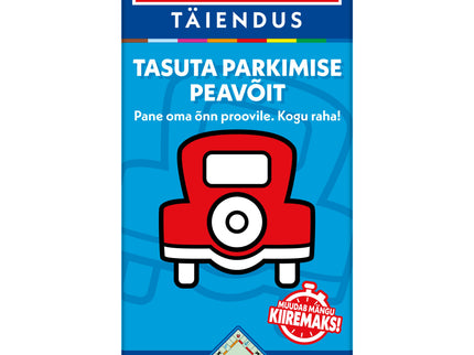 MONOPOLY lauamängu mängulaiendus Tasuta Parkimise Peavõit (eestikeelne)
