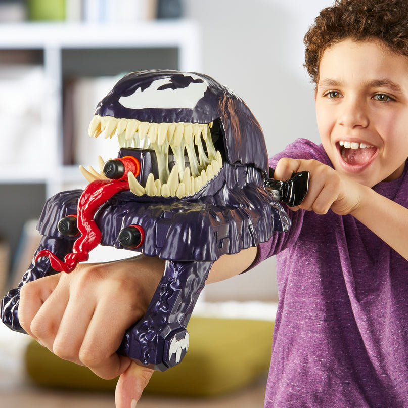 SPIDER-MAN mängukomplekt Venom mängurelv Nerf laengutega