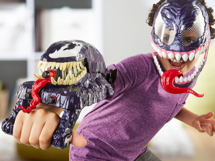 SPIDER-MAN mängukomplekt Venom mängurelv Nerf laengutega