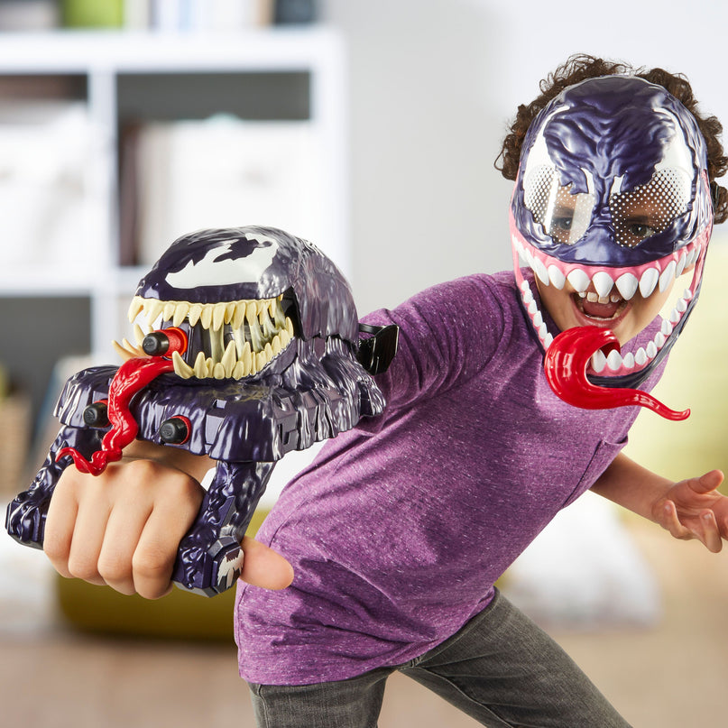 SPIDER-MAN mängukomplekt Venom mängurelv Nerf laengutega