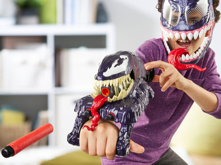 SPIDER-MAN mängukomplekt Venom mängurelv Nerf laengutega