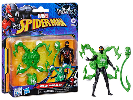 SPIDER-MAN Action Figure Deluxe Venomversus Miles Morales 10 cm