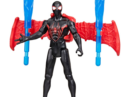 SPIDER-MAN mängukomplekt Miles Morales ja auto 10 cm