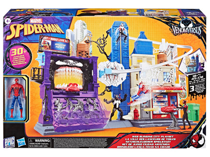 SPIDER-MAN mängukomplekt Venomversus Web City Showdown