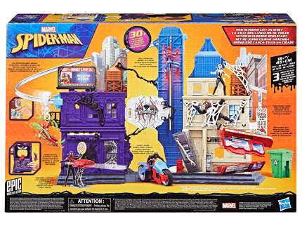 SPIDER-MAN mängukomplekt Venomversus Web City Showdown