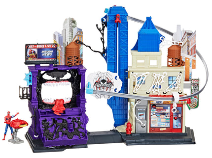 SPIDER-MAN mängukomplekt Venomversus Web City Showdown