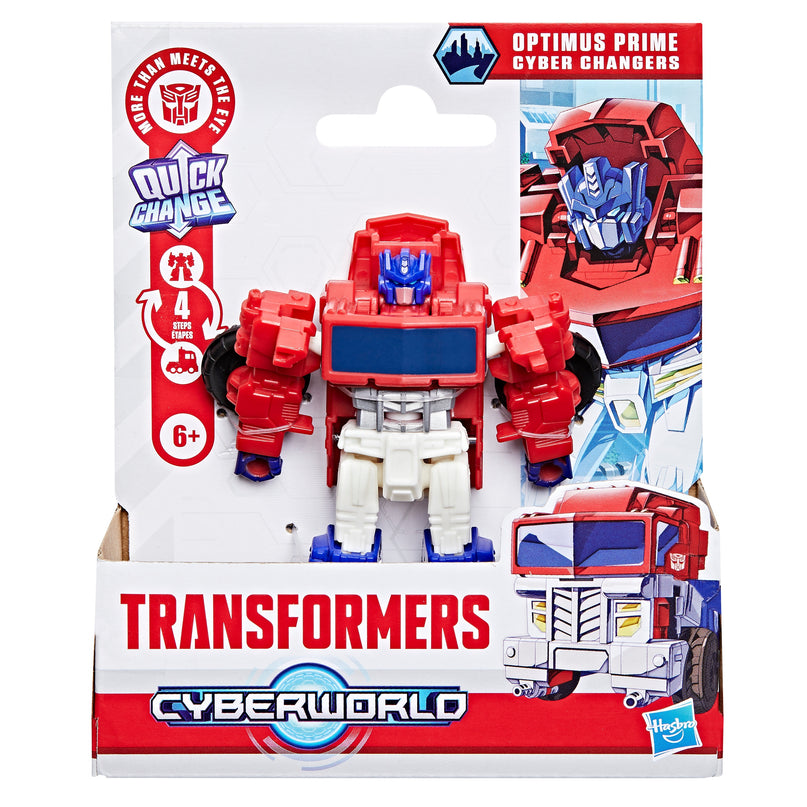 TRANSFORMERS Cyberworld mängufiguur Cyber Changers 10 cm