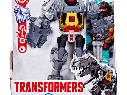 TRANSFORMERS Cyberworld mängufiguur Chomp ja Battle Grimlock 25 cm