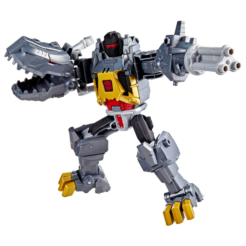 TRANSFORMERS Cyberworld mängufiguur Chomp ja Battle Grimlock 25 cm