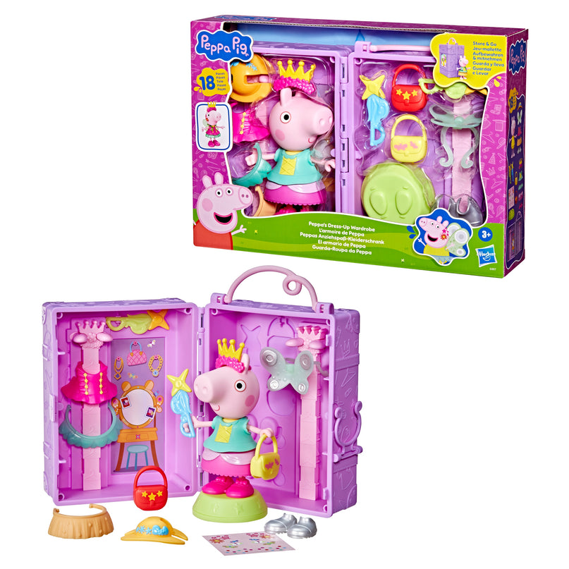PEPPA PIG mängukomplekt Peppa garderoob