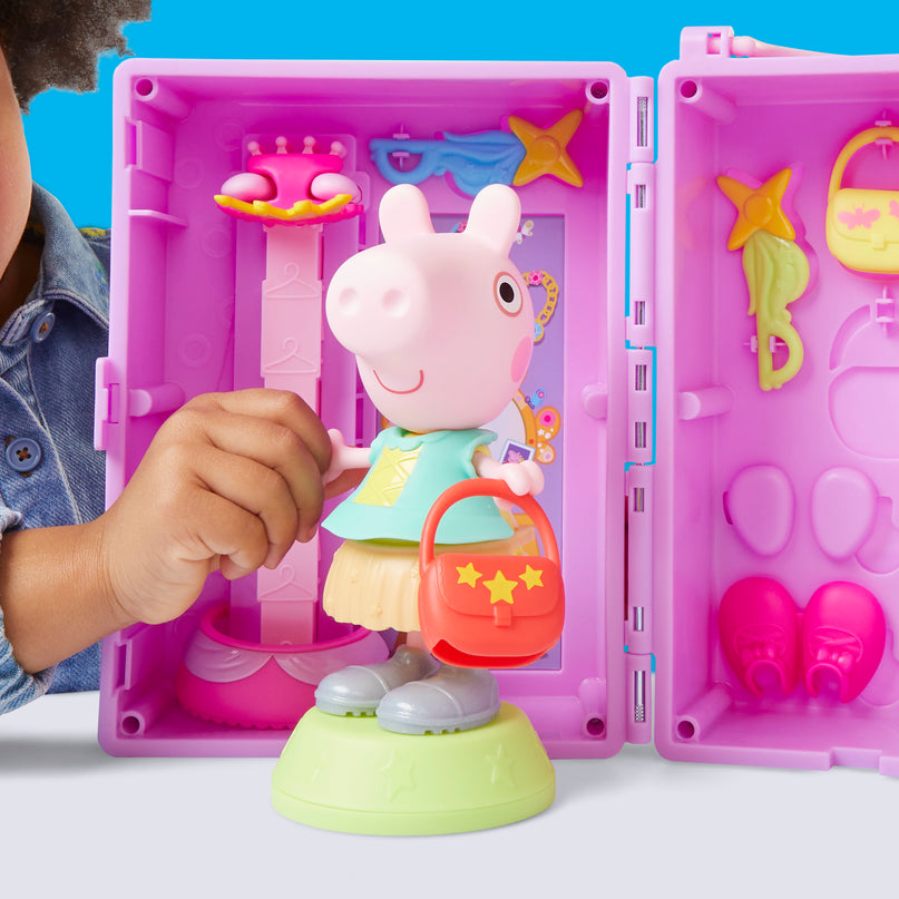 PEPPA PIG mängukomplekt Peppa garderoob