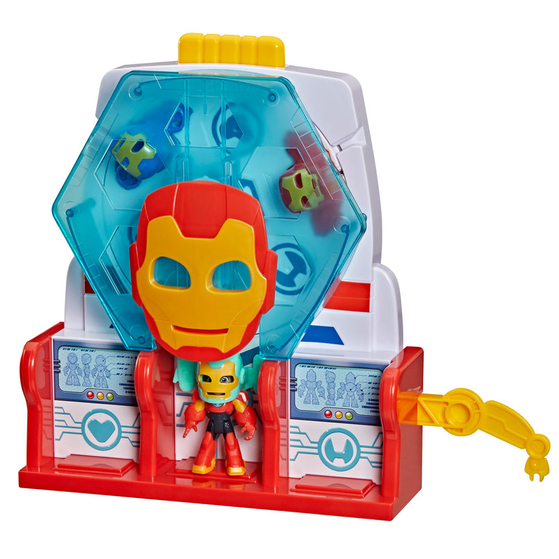 AVENGERS IRON MAN AND HIS AWESOME FRIENDS mängukomplekt Hall of Armor